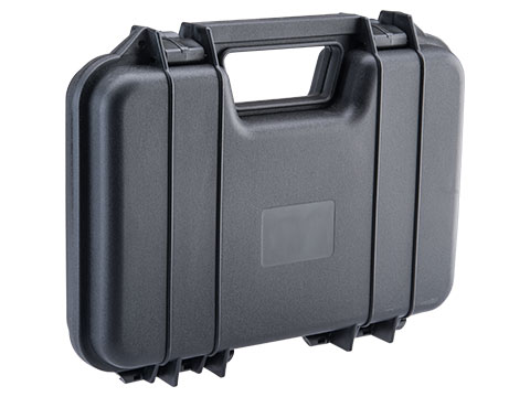 Guarder Standard Size Hard Pistol Case w/ Foam (Color: Black)