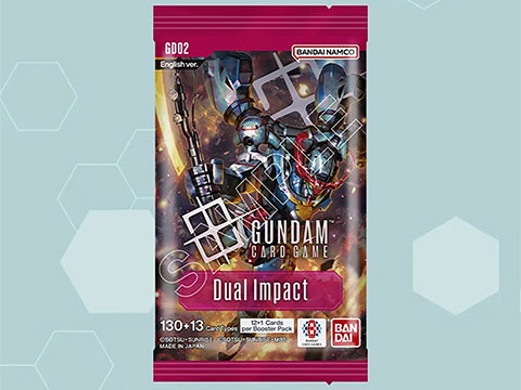 Bandai Gundam Card Game: BP02 Dual Impact Booster Display