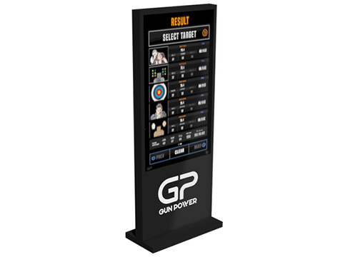 GUNPOWER D100 Digital 49 Target Display Kiosk