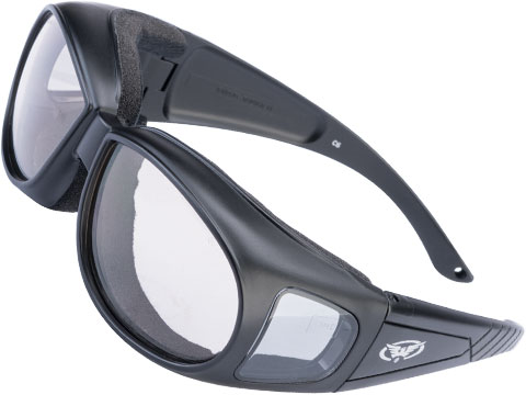 Global Vision Outfitter 24 Over the Glasses Safety Goggles w/ Photochromatic Anti-Fog Lenses (Model: Clear Lenses)