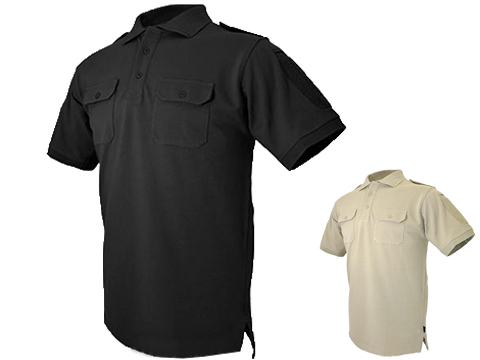 Hazard 4 Quickdry LEO Polo Shirt (Color: Black / Large)