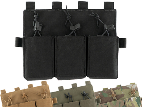 Haley Strategic Triple Rifle Mag Placard w/ MP2 Inserts for Crye Precision Plate Carriers 