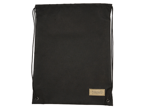 Haley Strategic Drawstring Bag (Color: Black)