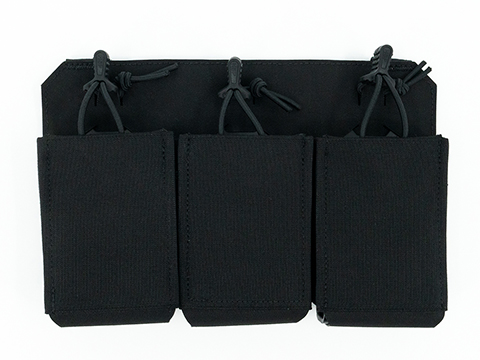 Haley Strategic Thorax Incog Triple Rifle Mag Placard w/ MP2 Inserts (Color: Black)