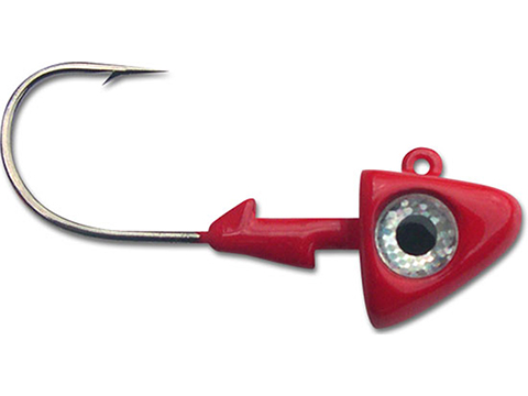 Big Hammer Hammer Heads Jig Head (Color: Red / 3/8oz-2/0)