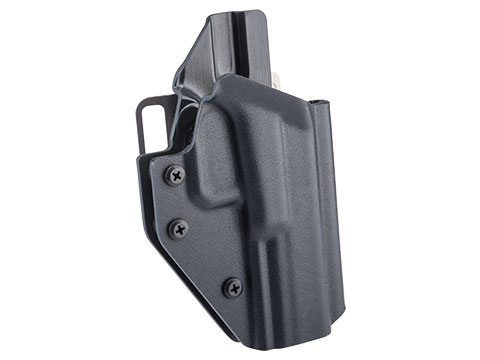 Standard Co Hayden OWB Hardshell Holster (Model: SAI BLU-S / 1.5 Belt Loop / Right Hand / Black)