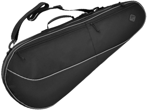 Hazard 4 Dropshot Tennis Racket-style Padded Rifle Case (Color: Black)