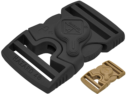 Hazard 4 Patented 2 Rotor Locking Buckle (Color: Black)