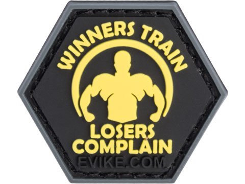 Operator Profile PVC Hex Patch Gym Series (Style: Winners Train)