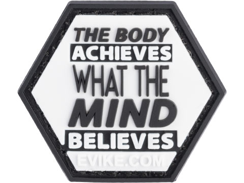 Operator Profile PVC Hex Patch Gym Series (Style: The Body Achieves What the Mind Believe)