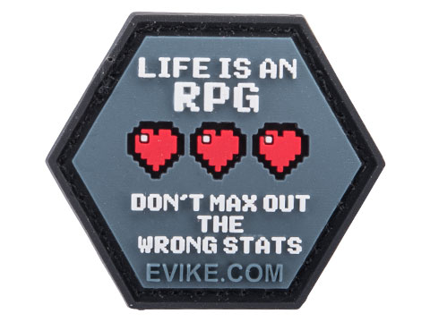 Operator Profile PVC Hex Patch Gamer Series 5 (Style: Life Is An RPG)