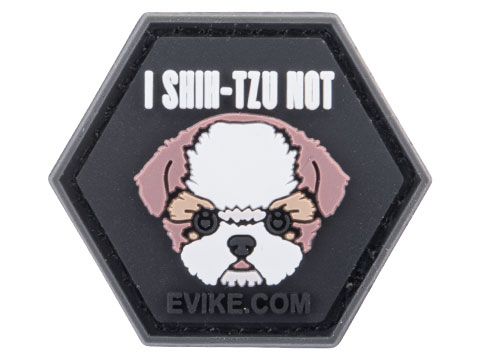 Operator Profile PVC Hex Patch (Style: I Shih-Tszu Not)