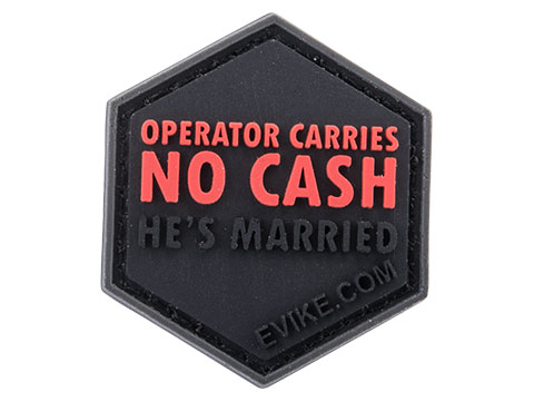 Operator Profile PVC Hex Patch Catchphrase Series 7 (Style: No Cash)