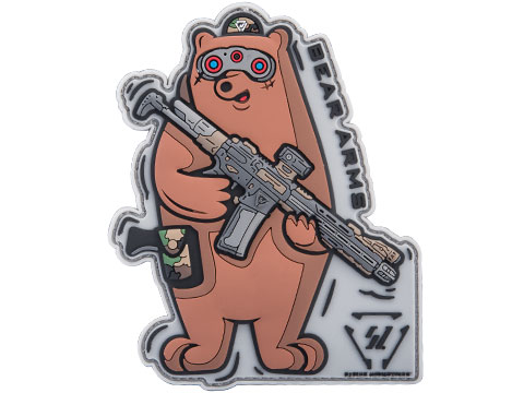 Strike Industries Bear Arms PVC Morale Patch