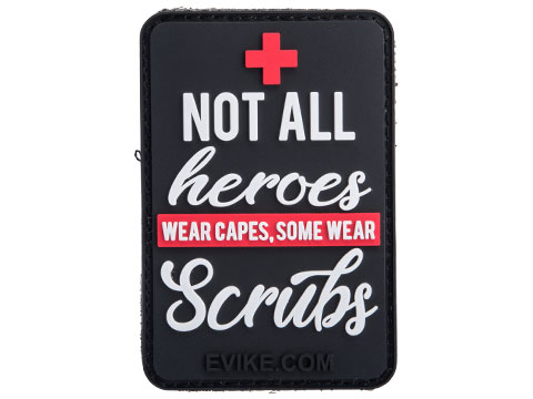 Evike.com Not All Heroes High Quality PVC Morale Patch