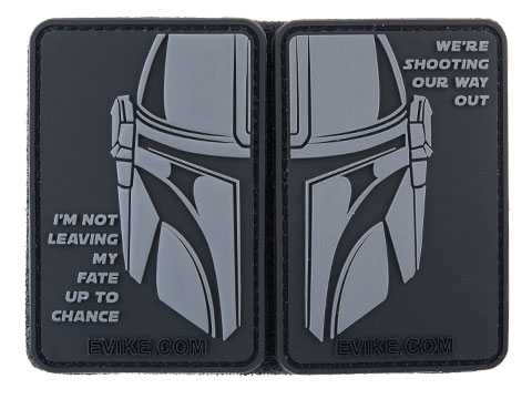 Mando Quotes PVC Morale Patch Set