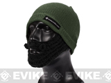 Evike.com Tactical Beard Beanie (Color: OD Green / Black)