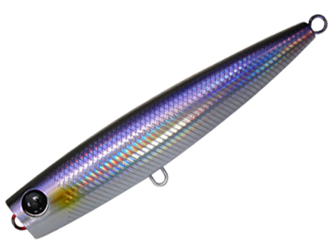 Hearty Rise Slash Wave Popper 160F Lure (Color: Purple Rainbow)