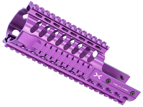 Helix Axem KV Rail for Vector AEG and Gas Blowback Airsoft Rifles (Color: Purple / 9)