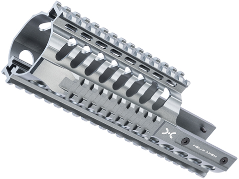 Helix Axem KV Rail for Vector AEG and Gas Blowback Airsoft Rifles (Color: Gray / 9)