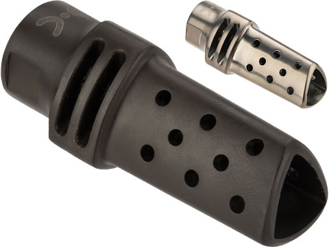 Helix Airsoft Titan Flash Hider (Color: Black)