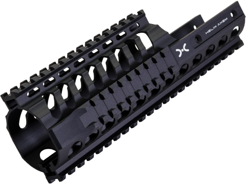 Helix Axem KV Rail for Vector AEG and Gas Blowback Airsoft Rifles (Color: Black / 9)