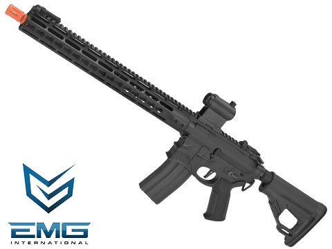 (10 MAGAZINE BUNDLE DEAL) EMG / Sharps Bros Hellbreaker Licensed Full Metal Advanced M4 15 Carbine Airsoft AEG Rifle (Black)