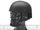Matrix MICH 2001 Fiberglass Airsoft Helmet (Color: Black)