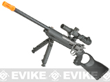 Win Gun M117 CO2 Powered Herd Wolf Revolver Carbine (Package: Gun + Bipod and Laser Unit)