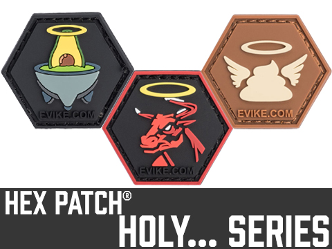 Operator Profile PVC Hex Patch Holy Series (Style: Holy Guacamole)