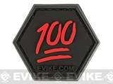 Operator Profile PVC Hex Patch Emoji Series (Emoji: Keep it 100)