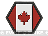 Operator Profile PVC Hex Patch Flag Series (Model: Canada)