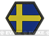 Operator Profile PVC Hex Patch Flag Series (Model: Sweden)