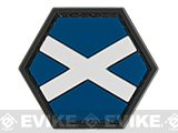 Operator Profile PVC Hex Patch Flag Series (Model: Scotland)