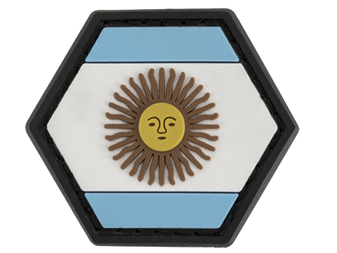 Operator Profile PVC Hex Patch Flag Series (Model: Argentina)