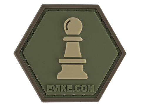 Operator Profile PVC Hex Patch  Chess Series (Piece: Pawn / OD Green)