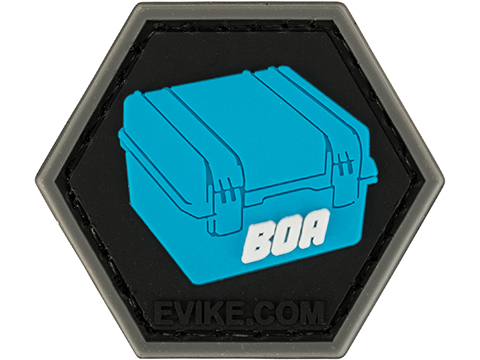 Operator Profile PVC Hex Patch Evike Series 1 (Style: Box of Awesomeness / Blue)