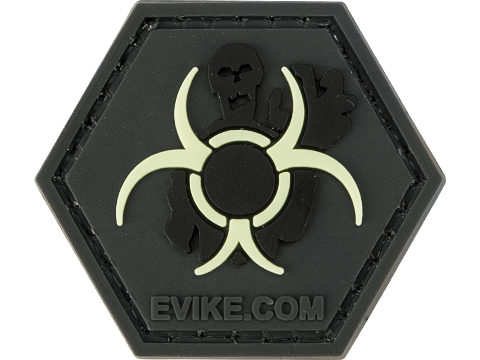 Operator Profile PVC Hex Patch Spooky Series (Style: Zombie Hunter / Glow In The Dark)