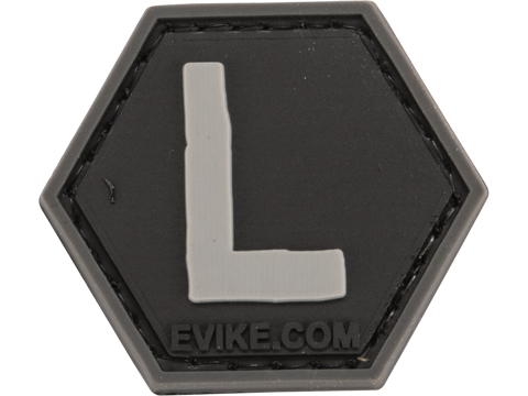 Operator Profile PVC Hex Patch - Alphabet Series (Model: L)