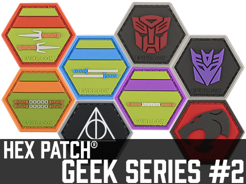 Operator Profile PVC Hex Patch Geek Series 2 