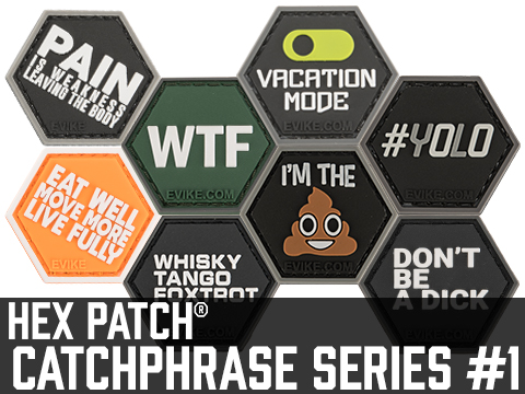 Operator Profile PVC Hex Patch Catchphrase Series 1 