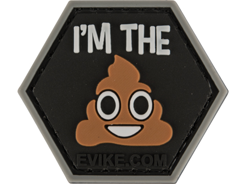 Operator Profile PVC Hex Patch Catchphrase Series 1 (Style: I'm the Poo)