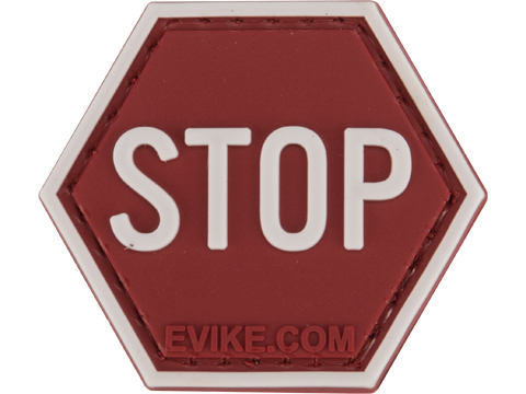 Operator Profile PVC Hex Patch Signs Series (Type: STOP)