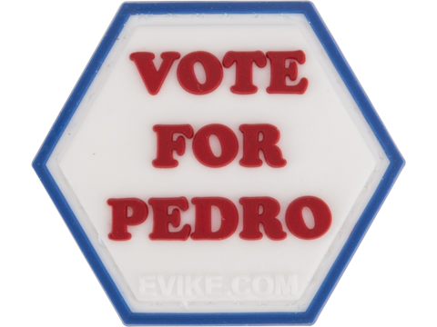 Operator Profile PVC Hex Patch Geek Series 3 (Style: Vote For Pedro)
