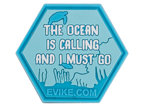 Operator Profile PVC Hex Patch Fishing Series 2 (Style: The Ocean is Calling)