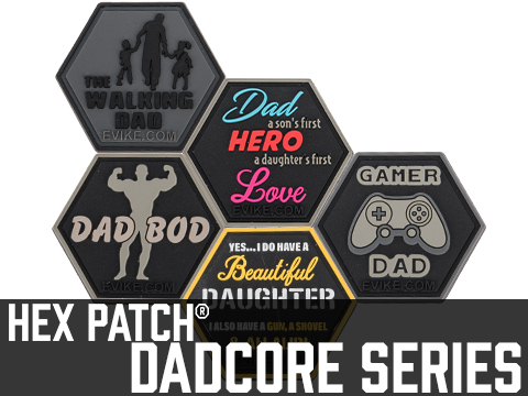 Operator Profile Metal Hex Patch DadCore Series (Style: Super Daddy)