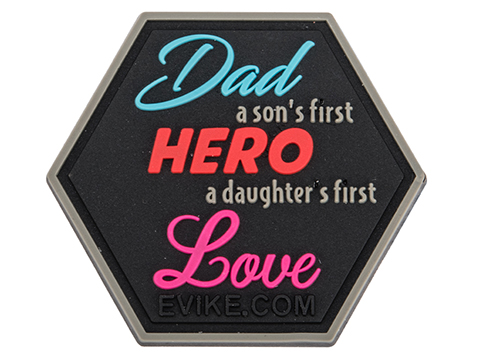 Operator Profile PVC Hex Patch DadCore Series (Style: Hero Father)