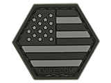 Operator Profile PVC Hex Patch American Flag Series (Color: SWAT)