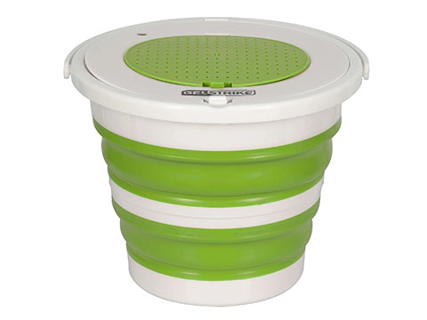 HK Army Gel Strike Ammo Tub for Gel Blaster Water Balls (Color: Green)