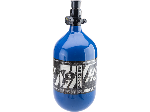 HK Army HSTL Carbon Fiber Air Tank (Color: Blue / 68ci / 4500PSI)